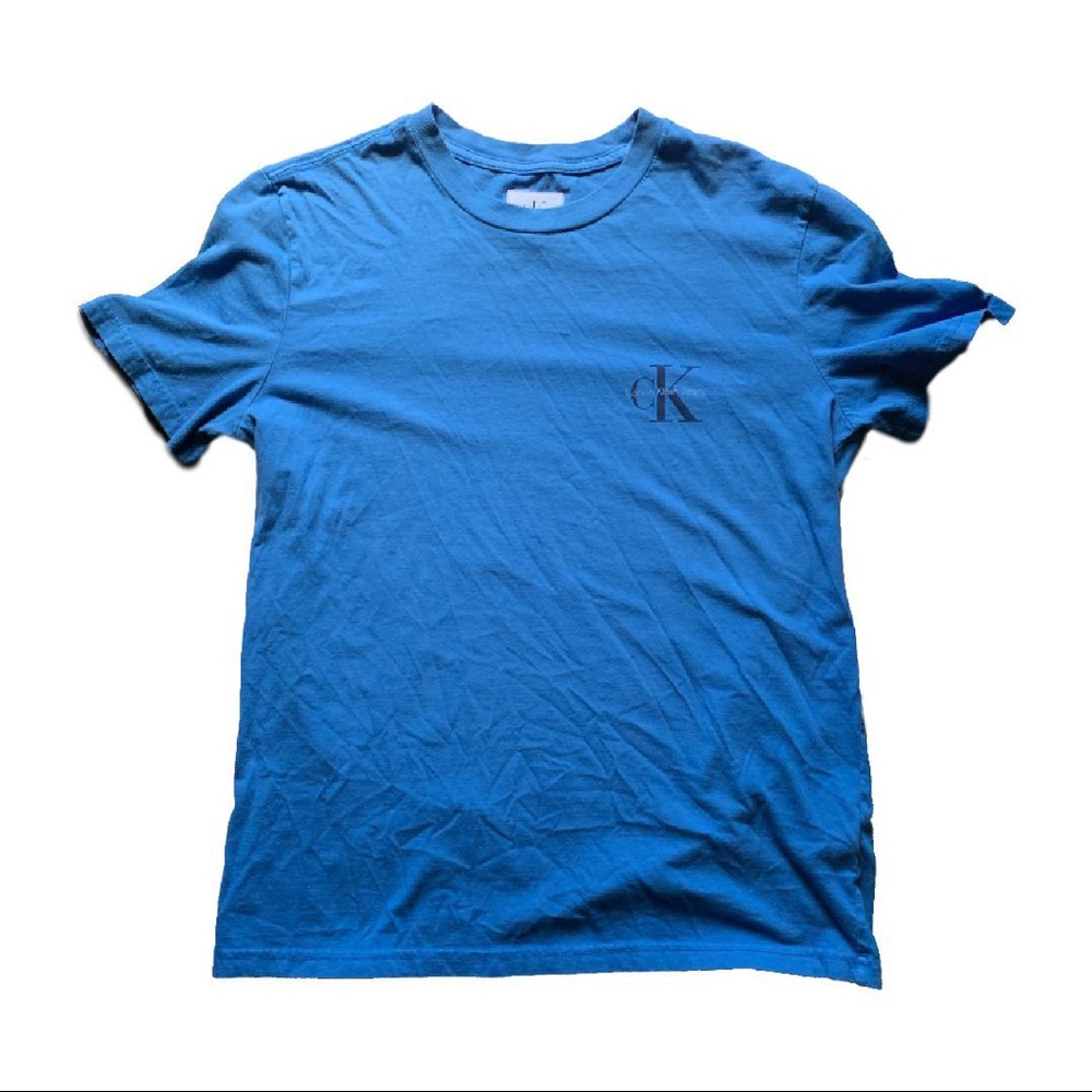 Beautiful Blue Calvin Klein Tee